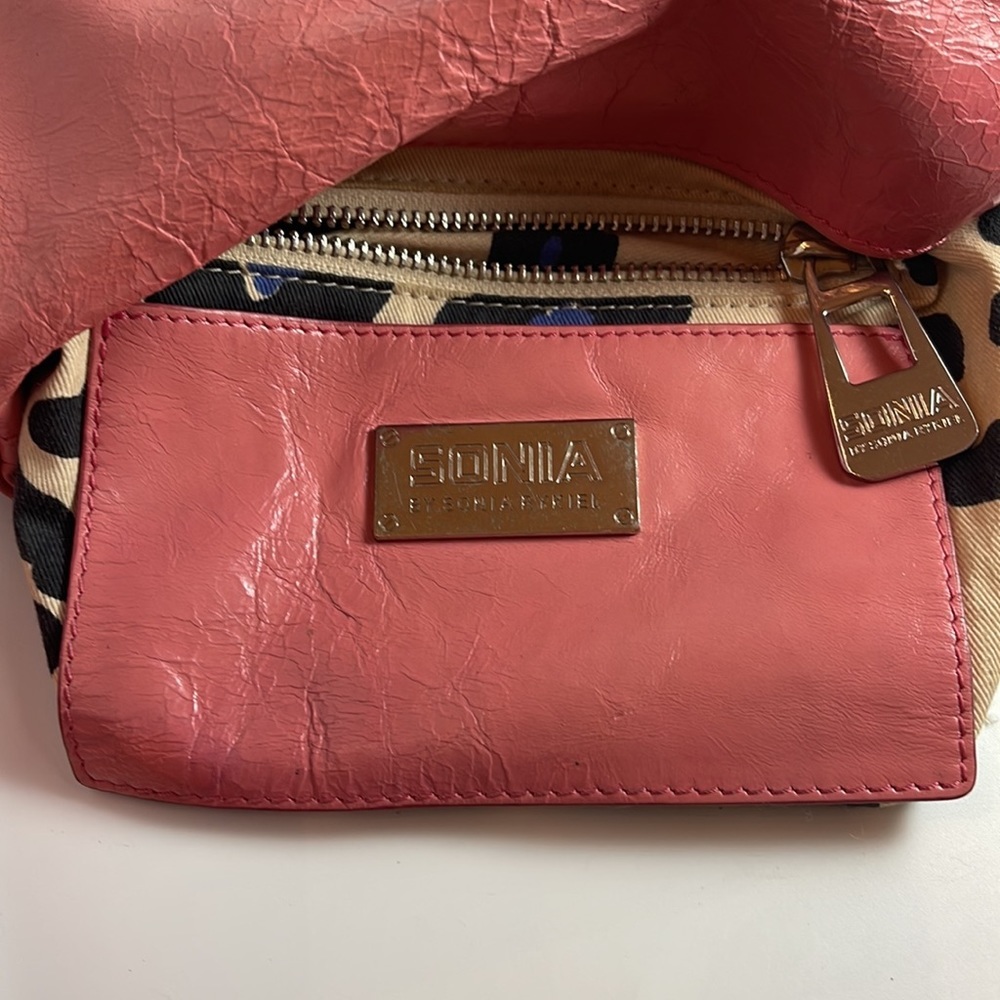Sonia Rykiel Pink With Bow Crossbody Bag - Picture 11 of 16